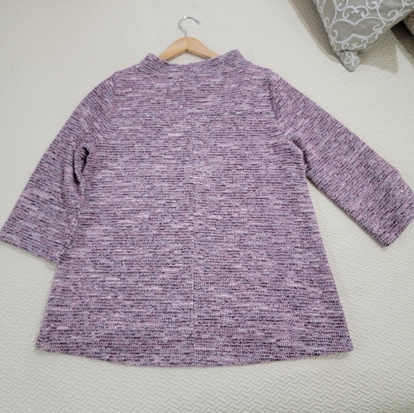 LOFT Mock Neck Knit Sweater Top Size Medium - Picture 5 of 15